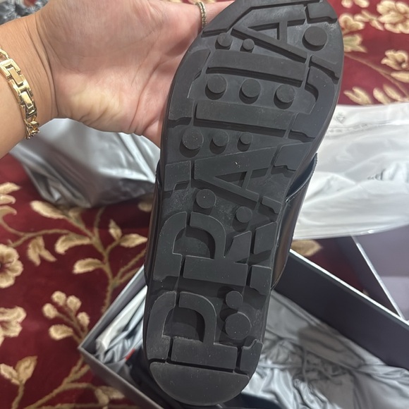 Prada Men's 4Y2211 OSL F0N11 Nylon Sandals - Picture 7 of 7